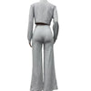 CM.YAYA Fashion Striped Splicing Women's Set Long Sleeve Sweatshirt and Sweat Pants Tracksuit 2024 Winter Two 2 Piece Set Outfit