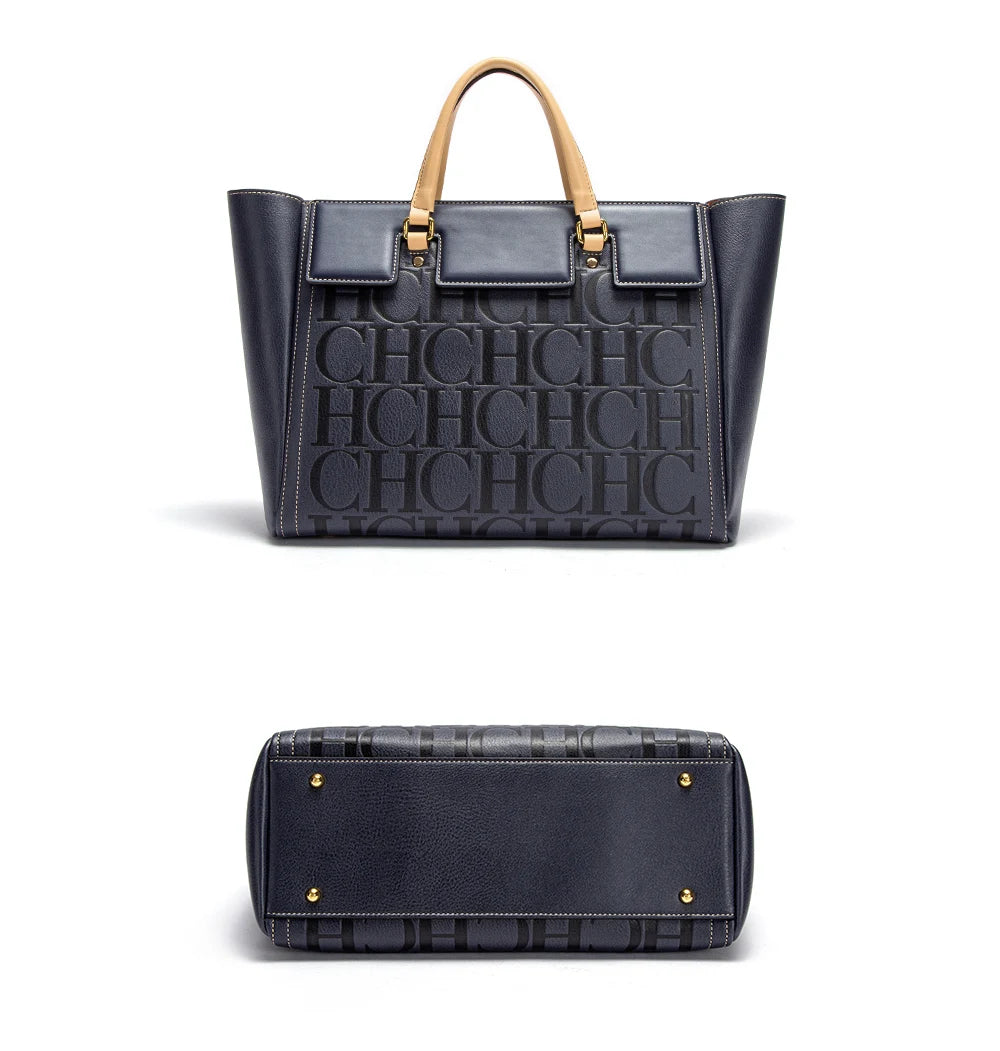 CHCH Mode Retro Print Bucket Bag Reise Party Bankett Umhängetasche Luxus Klassiker 2024 Winter Damen Große Kapazität Handtasche