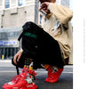 QZHSMY Men Shoes High Quality Sneakers Platform Breathable Lightweight Red Basket Homme Mandarin Duck Luxury Brand Summer 2022