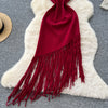 Sexy Backless Knit tassel High Waist Pleated Dress Casual A-line Dress Beach Vestidos Women Evening Party