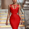 Bandage Dress Women Party Dress Bodycon Elegant Sexy Evening Birthday Club Outfits Summer 2024