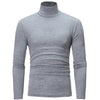 Thermal Underwear Tops Men Winter Clothes Thermal Shirt Autumn Men's Winter Tights High Neck Thin Slim Fit Long Sleeve T-shirt