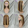4/30/4 Farbe Echthaar Bob Perücke Glatt 13x4 Lace Front Echthaar Perücken Brasilianische Perücke Kurze Echthaar Bob Perücken Ombre Perücke