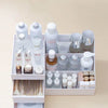Large Capacity Cosmetic Storage Box Makeup Drawer Organizer Jewelry Nail Polish Makeup Container Desktop Sundries Storage Box