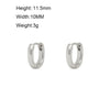 CRMYA Gold Silber gefüllt 16mm 14mm 12mm Blumen baumelnde Ohrringe Zirkonia Creolen für Damen Mädchen Schmuck Großhandel