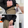Fashion Mini Handbags PVC Crossbody Coin Purse Crocodile Pattern Pearl Handbag Plastic Small Chain Jelly Bag For Girl Wholesale