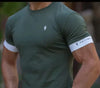 Herren Sommer Rundhals Kurzarm Lockeres T-Shirt