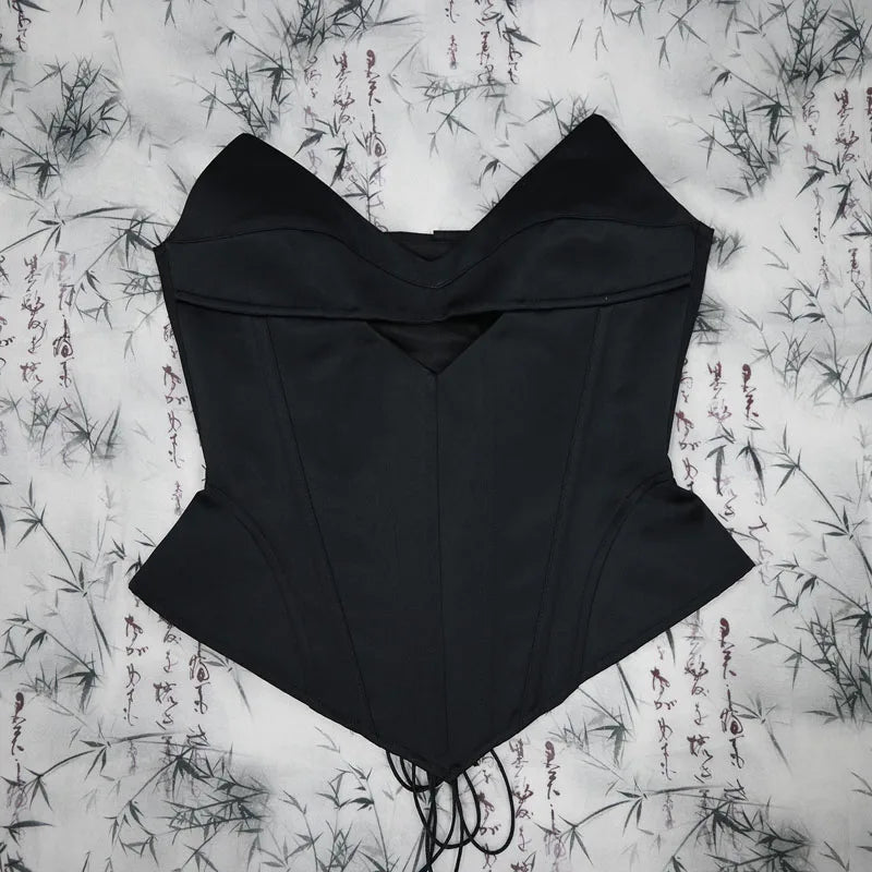 Sexy Women's Overbust Corsets Lace Up Bustiers Tops Fashion Gothic Slimming Fit Corsets and Bustiers Body Shaper корсет женский