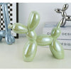 21cm Big Size Ceramic Balloon Dog Abstract Ornament Creative Sculpture Study Room Statue Home Office Accessories Decoration