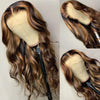 360 HD Lace Frontal Perücken 4/27 Highlight Perücke Body Wave 13×6 13X4 Lace Front Perücken für Frauen Echthaar Loose Wave Virgin Brazilian