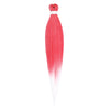 Pre-stretched Braids Synthetic Hair Professional Itch Free Hot Water Setting Fiber 30'' Ombre Yaki Texture Braid Hair Extensions