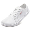 HOBIBEAR Minimalistische Schuhe für Herren und Damen, weite Zehenbox, Barfuß-Schuhe, Zero Drop, Freizeit-Sneaker aus Kunstleder, leichte Walking-Sneaker