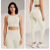 Yoga Clothing Set Women's High Waisted Leggings and Top Two Piece Seamless Fitness Exercise Clothing Fitness Workout Underwear
