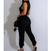 Jumpsuits für Damen 2024 Sommer Sexy Spicy Girl Seitenknopf Reißverschluss Ärmellos 4 Taschen Jumpsuit Streetwear Fashion Overalls