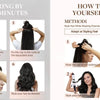#6 Light Brown Bone Straight Clip In Hair Extensions 1 Piece 5 Clips Full Head One-Piece Clip In Human Hair Extensions 100G/Set
