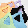 LANTECH Sports Bra Yoga Sportswear Joggings Running Top Training Women Fitness Gym Bra Seamless Workout Activewear Push Up