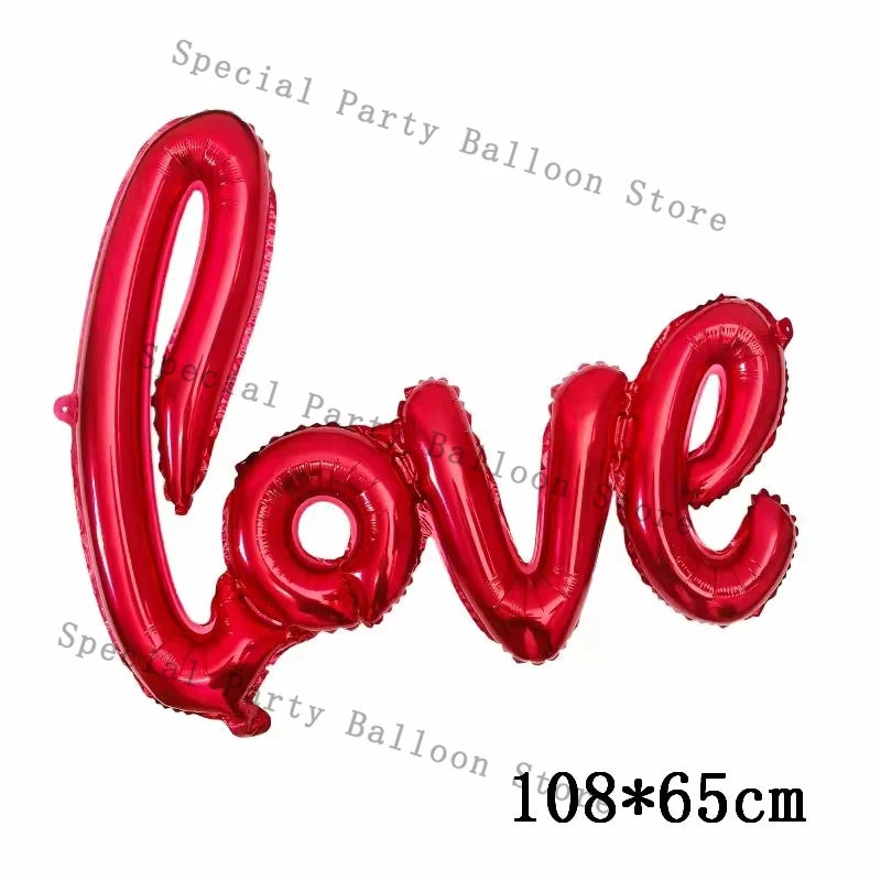 Valentinsdeko Ballon Girlande Bogen Kit Rosarot Herz Liebe Ballon für Hochzeit Jahrestag Valentinstag Geschenk 14 De Febrero