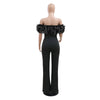 Sexy Jumpsuit mit Slash-Ausschnitt, figurbetont, für Damen, Overall, Rose, Einteiler, Damen, Club-Overalls, Promi-Outfits, Party, Sexy Rompers