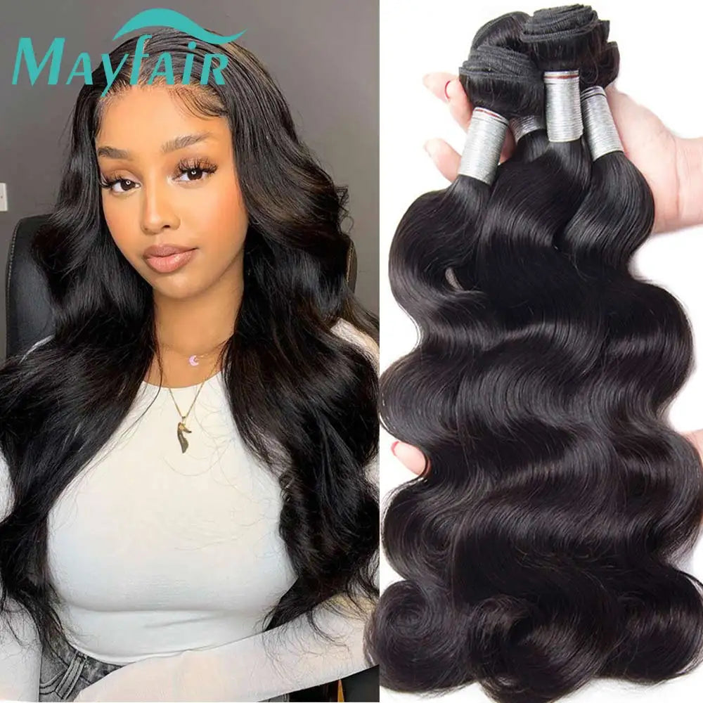 Brazilian Hair Weave Bundles Loose Body Wave 28 30 32" 1 3 4 Bundles Virgin Remy Human Hair Bundles Raw Hair Extensions Tissage