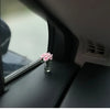 Dainty roses car center console window ornament mini cure car accessories ladies car personality beautiful interior ornaments