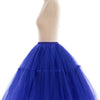 Multi-layer Tulle Tutu Skirts Fuchsia 6 Layers Fluffy Petticoat Underskirt Princess Ball Gown Women Halloween Party Skirt