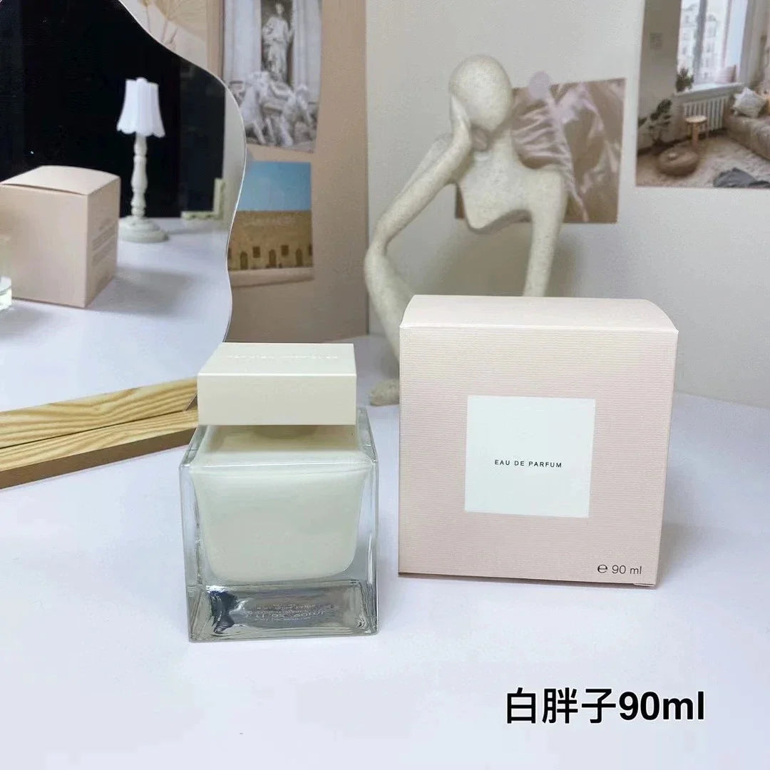 90ml Brand Women Perfume Long Lasting Woody Floral Eau de Parfum EDP Pure Musk Extract Women's Everyday Essential Perfume Gift