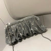 Shiny Rhinestones Handmade Evening Clutch Bags New Folds Purses and Handbags Luxury Designer Wedding Party High Quality