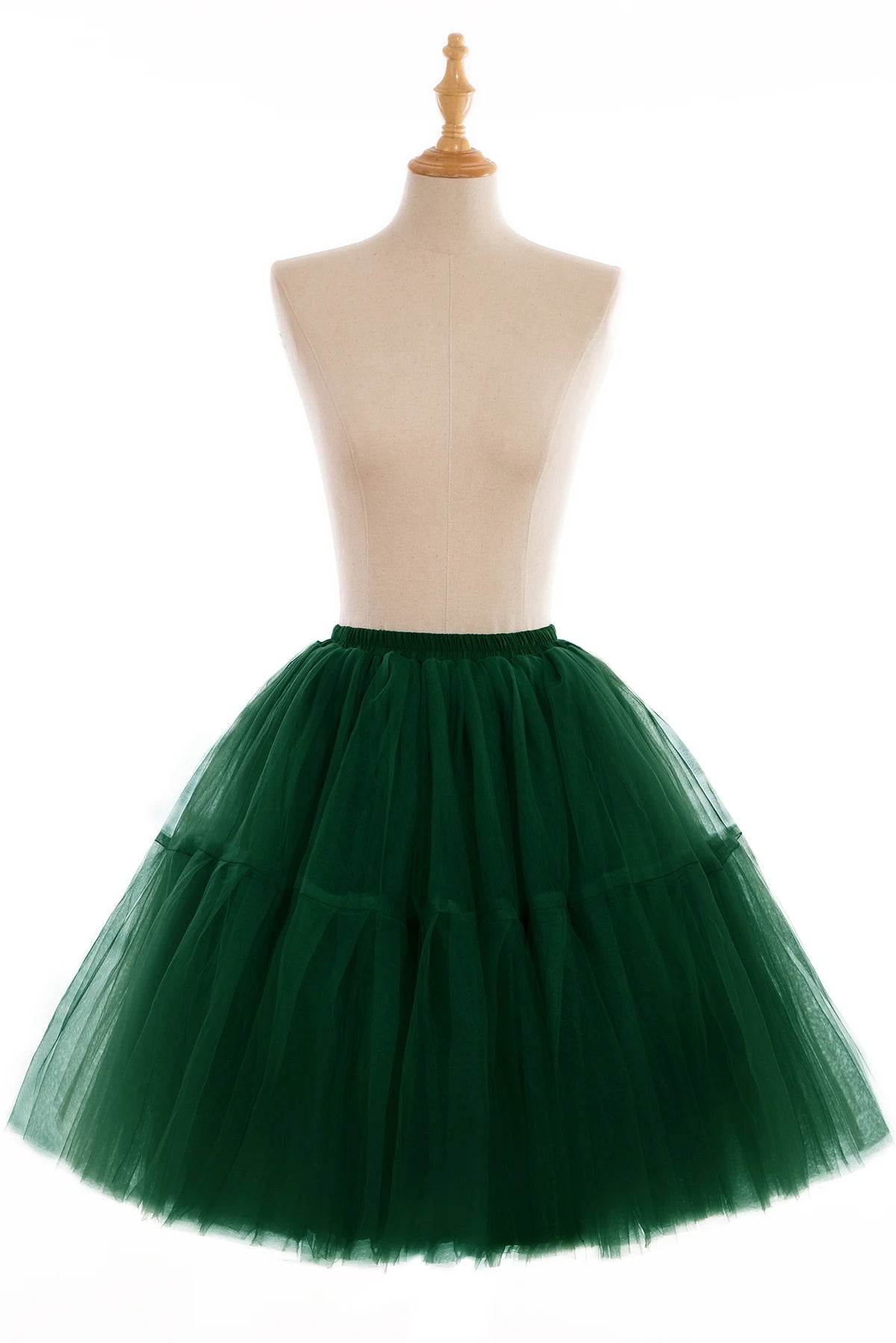 Multi-layer Tulle Tutu Skirts Fuchsia 6 Layers Fluffy Petticoat Underskirt Princess Ball Gown Women Halloween Party Skirt