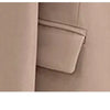 Candy Color Blazer Women Clothing Trends Long Sleeves Blazers Chic Office Ladies Jackets Luxury High-end Coat Vestido Outerwear
