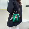 Evening Bags for Women 2024 New Fashionable Leather Shoulder Bag Woman Hard High Quality Hip Hop Party Luxury Designer Handbag
