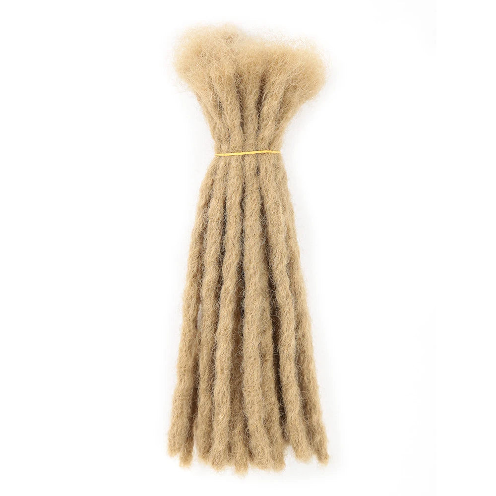 Dreadlock Extensions Loc Extensions Afro Kinky Dreads Extensions for Men/Women, Synthetic Dread Set Thick Soft Locs Extensions