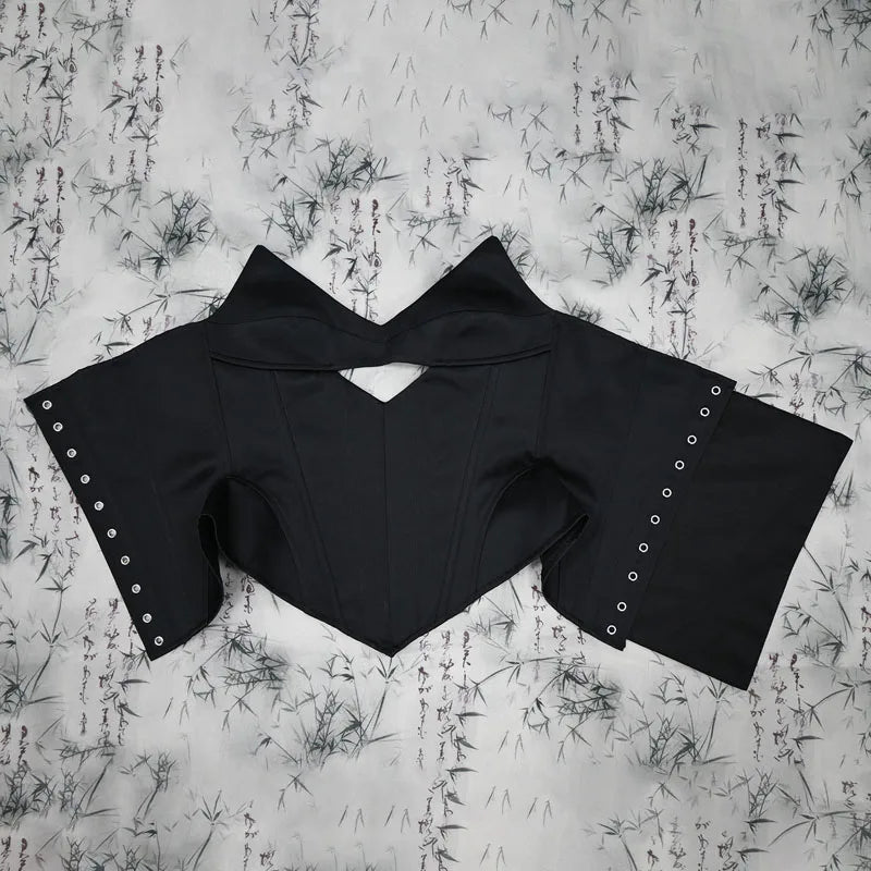 Sexy Women's Overbust Corsets Lace Up Bustiers Tops Fashion Gothic Slimming Fit Corsets and Bustiers Body Shaper корсет женский