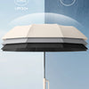 30 Bones Windproof Strong 105CM Reinforced Automatic Folding Umbrella for Men, Large Buckle Handle Wind and Water Resistant