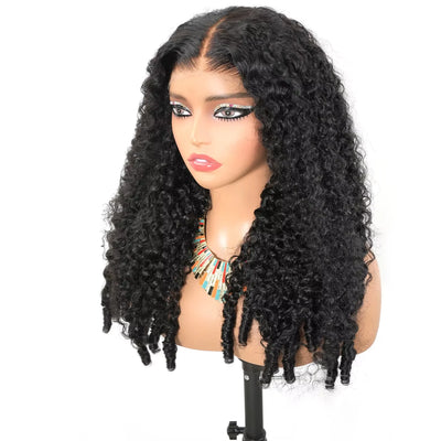 300% Density Burmese Curly 13x4 13x6 HD Lace Frontal Wigs Human Hair Deep Wave Glueless Wigs No Glue Curly Hair Wigs For Women