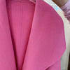 2024 New Winter Real Natural Fox Fur Pocket Coat Ladies Outwear Female Coat Cashmere Wool Woolen Women Luxury Jacket