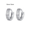 CRMYA Gold Silber gefüllt 16mm 14mm 12mm Blumen baumelnde Ohrringe Zirkonia Creolen für Damen Mädchen Schmuck Großhandel
