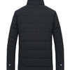 Men's Warm Jacket Winter Parka Fur Collar Windbreaker Cotton Padded Anorak Thick Black Coat Male Casual Autumn Fleece Jacket Men