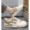 New Autumn Men's Sneakers Men's Comfortable Platform Shoes 2023 Trend Lace-up Vulcanized Shoes White Casual Sneakers Zapatillas