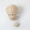 Rattan Hot Air Balloon Decor Hand-woven Wall Hanging Decor Handmade Nordic Photograph Prop for Kids Room Kindergarten Nursery