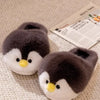 Funny Fuzzy Penguin Slippers Girls Novelty Indoor Shoes Women Soft Furry Slippers Female Plush Home Shoes Animal Flip Flops