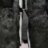 DEAT Fashion Temperament Thickened Fur Coat Cardigan Women Top-Quality Leather Patchwork Long Sleeve Jacket 2024 Winter 11SX023
