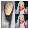 30 40 Inches Silver Grey Body Wave Lace Front Wigs 613 Hd Lace Frontal Wig 13x6 Raw Vietnamese Colored Human Hair Wigs For Women