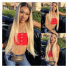1B 613 Body Wave Human Hair Wig 13x6 Hd Lace Frontal Wig Brazilian 2 Tone Dark Root Ombre Blonde Lace Front Wigs For Black Women