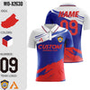 Custom Full Sublimation Player Version Football Jerseys Long Short Sleeve Football Shirt Breathable Training Soccer T shirt Men