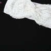 Weird Puss Elegant Women 2 Piece Set Midnight Thin Striped Knot Strapless Tops+Bandage Skirts 2023 Vacation Matching Clubwear