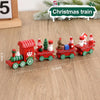 Weihnachten Holzeisenbahn Frohe Weihnachten Dekorationen für Zuhause 2024 Weihnachtsbaumschmuck Navidad Noel Kindergeschenk Frohes Neues Jahr 2025