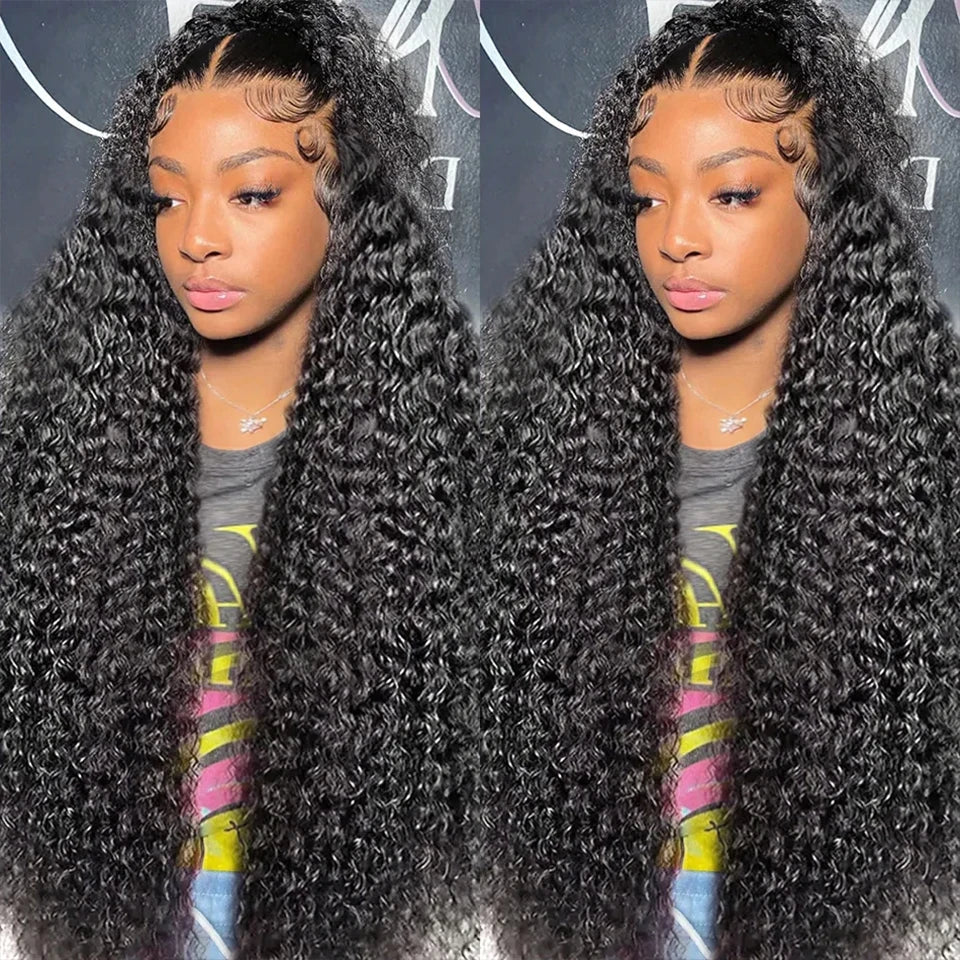 Deep Wave Human Hair Bundles 3/4 Bundles Deal Malaysian Hair Weaves 100% Rew Curly Human Hair Extensions 8-40 inch Virgin Hair