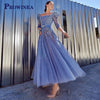 Prowinea Classic Mermaid Prom Dress Crystals Pleat Sweep Train Gala Formal Party Gown Vestidos De Fiesta Customized Plus Size