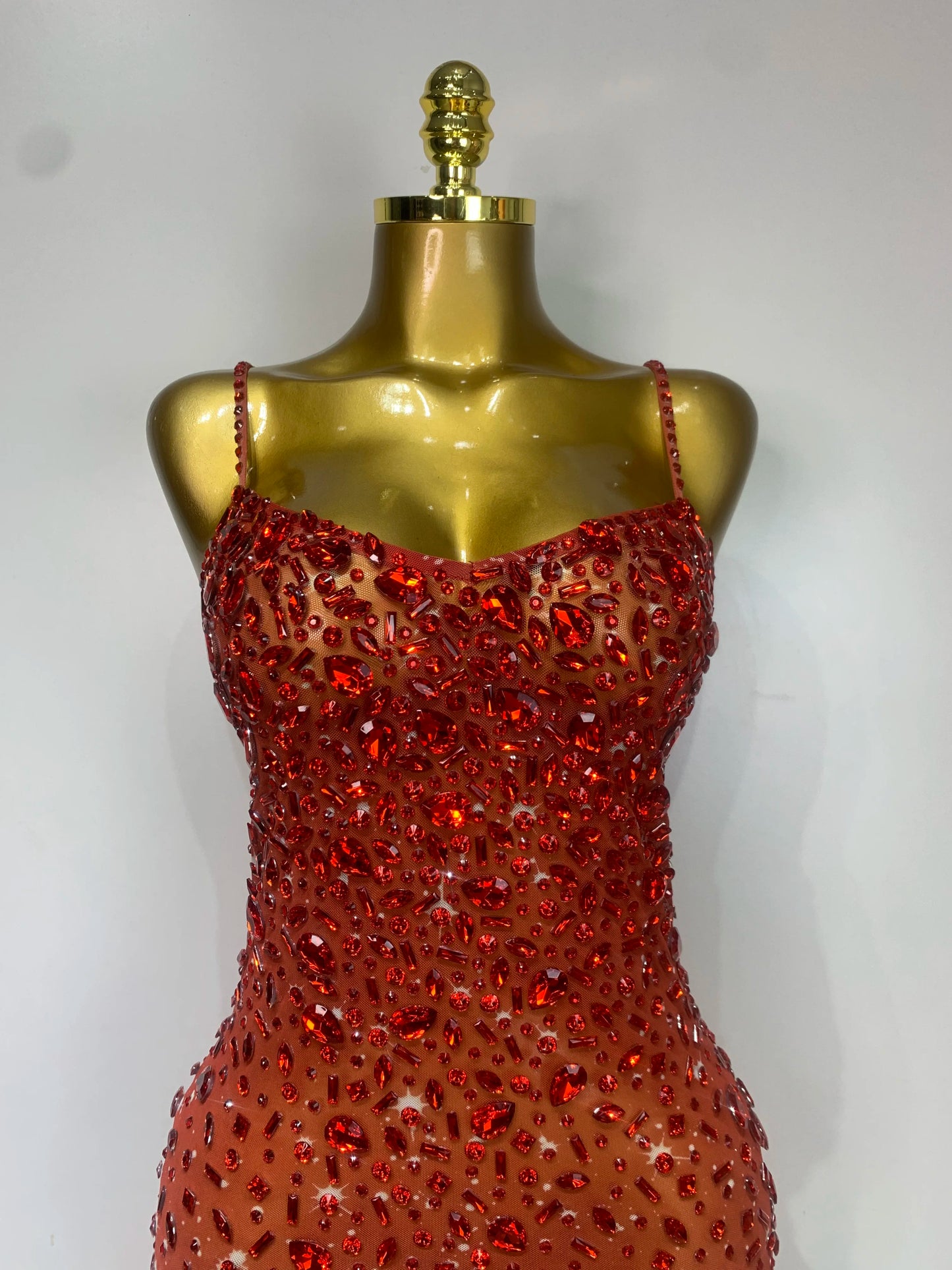 Luxury Rhinestones Sexy Mesh See Through Bodycon Dress Women Birthday Evening Cocktail party Gown Red Carpet Club Stage Outfit