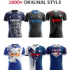 Custom Full Sublimation Player Version Football Jerseys Long Short Sleeve Football Shirt Breathable Training Soccer T shirt Men